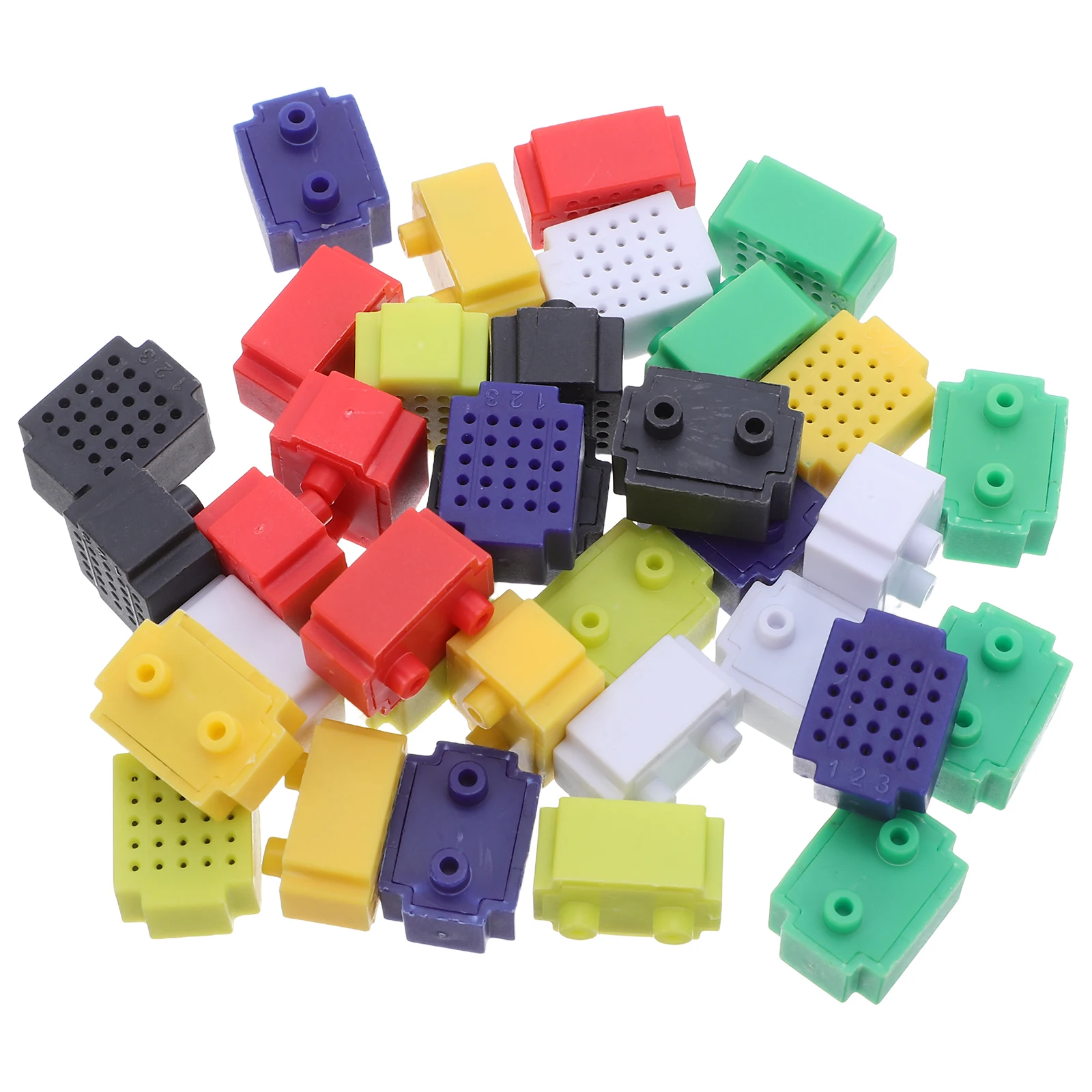 

35pcs Mini Breadboard Kit Compact Universal Circuit Board For Electronic Projects No Soldering Required Diy Coding Experiment