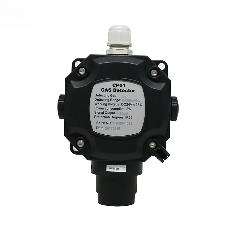 Stable Performance Fixed Ga.s Detection CO Carbon Monoxide Ga.s Alarm 2 Relays Output for High/low Alarm Point