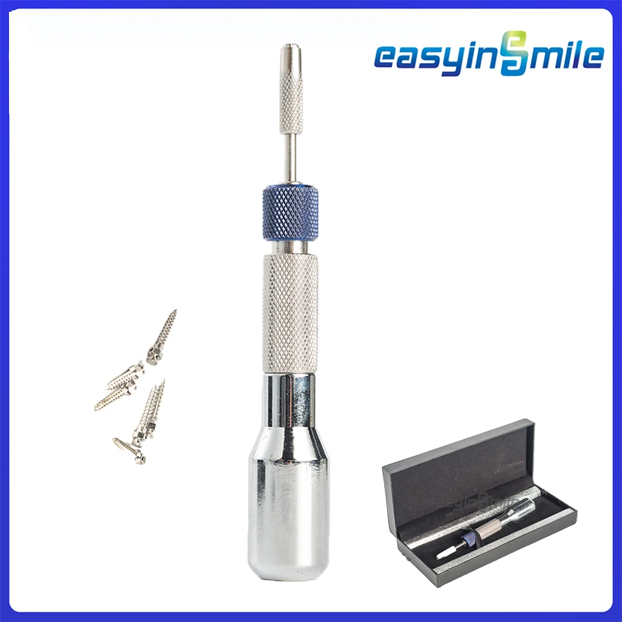 

EASYINSMILE Dental Screwdriver Orthodontic Implant Mini Micro Screw Driver Wrench Key Self Drilling Tool Dental Lab Supply