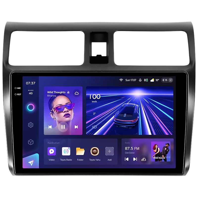 

TEYES CC3 2K Car DVD Player for Suzuki Swift 3 2003-2010 10.2 Inch Car GPS Navigation DVD Player