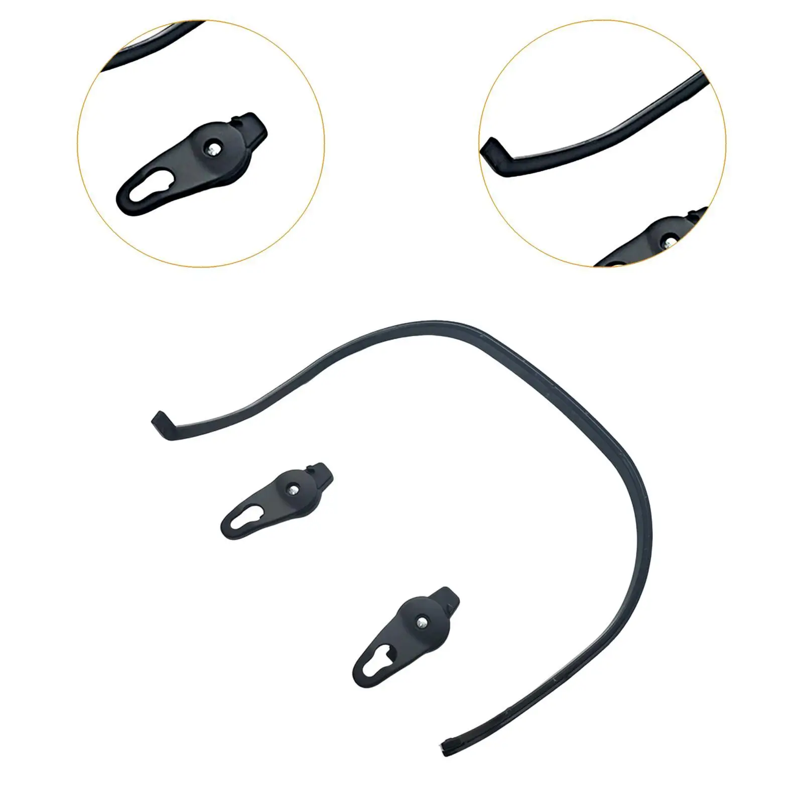 قضيب إطار المظلة العلوي للأطفال مع استبدال أجزاء إصلاح الإبزيم