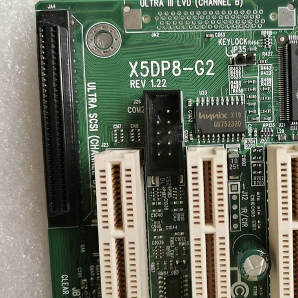 Server Motherboard 604 Interface 533 External Frequency X5DP8-G2