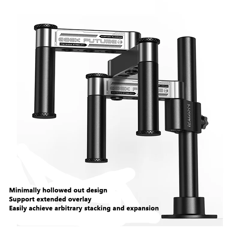 LUOWEI LW-GK01/GK02 Single-arm Microscope Camera Stand 360° Rotatable Adjustable Metal Swing Bracket for 32mm Microscopes Holder