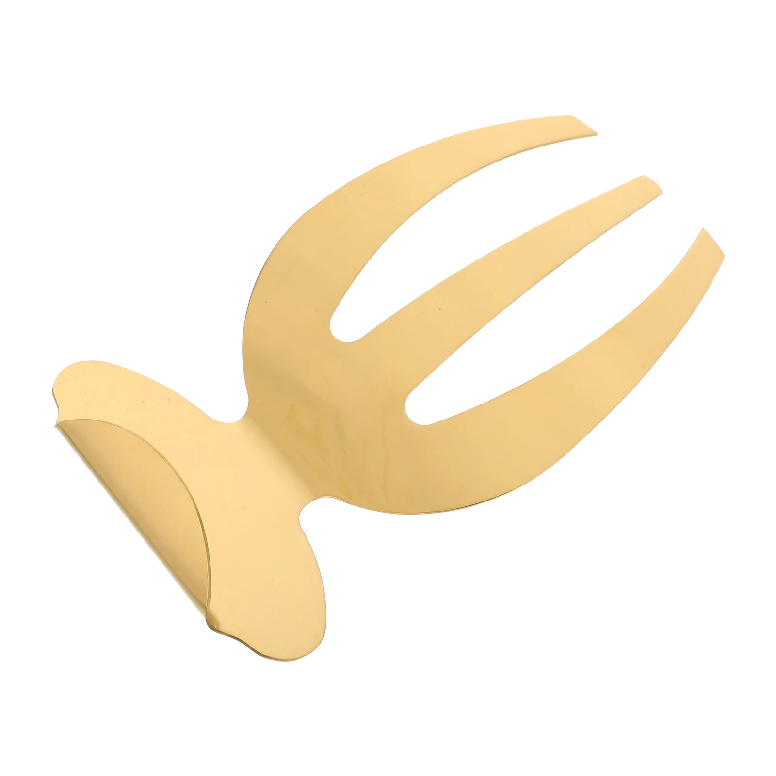 

Gold Stainless Steel Salad Claws 3-Prongs Serving Tongs for Tossing Mixing Salad Serving Utensils Buffet Kitchen Tools