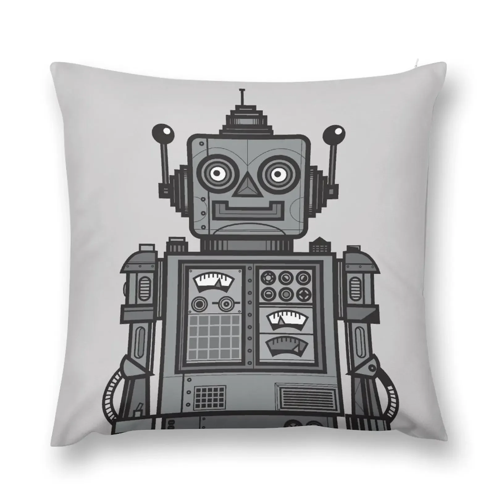 Vintage Robot Throw Pillow christmas cushions covers pillows decor home Decorative Pillow Covers For Sofa Sofas Covers pillow