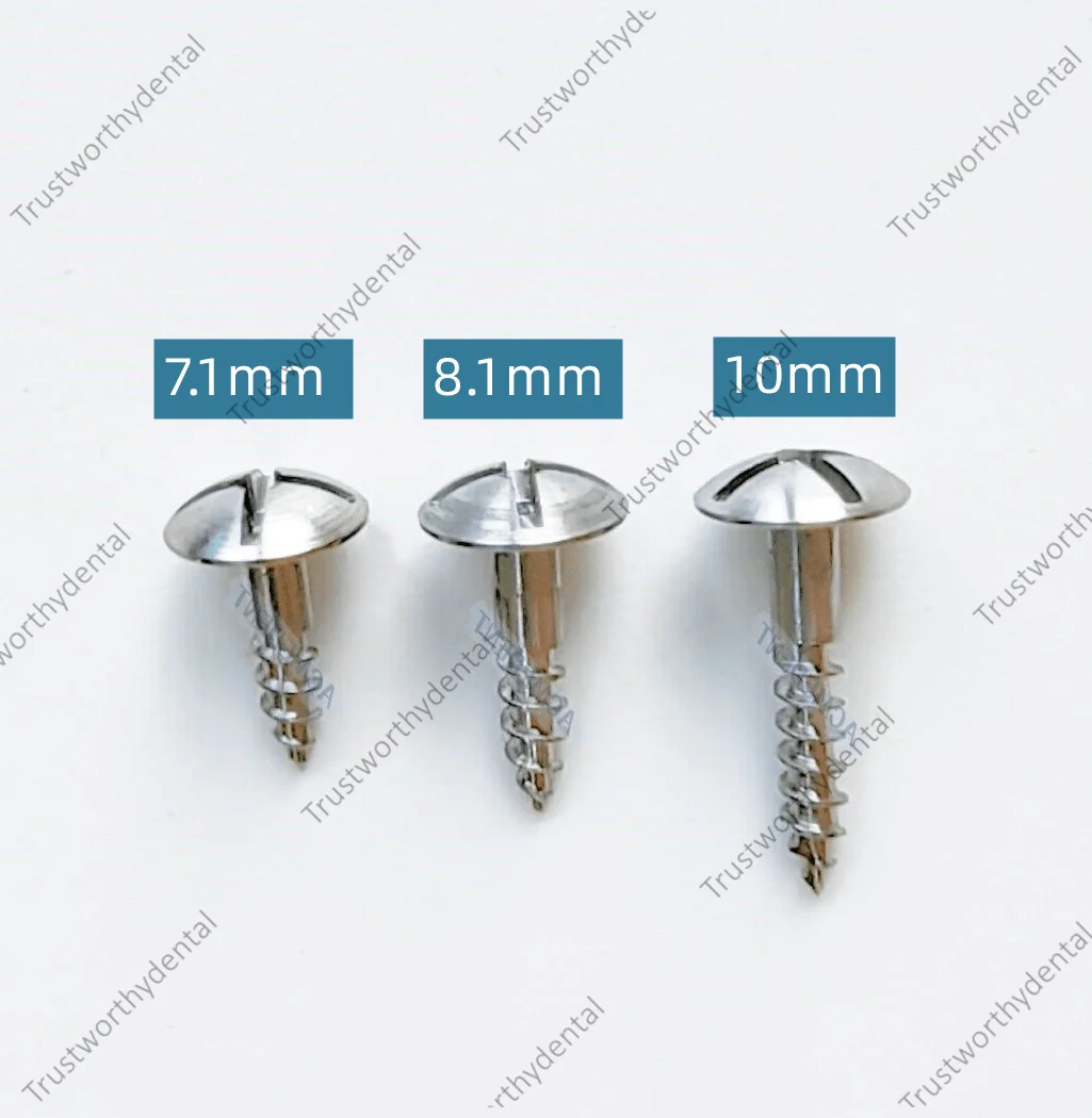 Dental GBR Bone Screw Tent  Screw Tacks Universal Handle Tip Guide Bone Regeneration Membrane Tenting Screwdriver