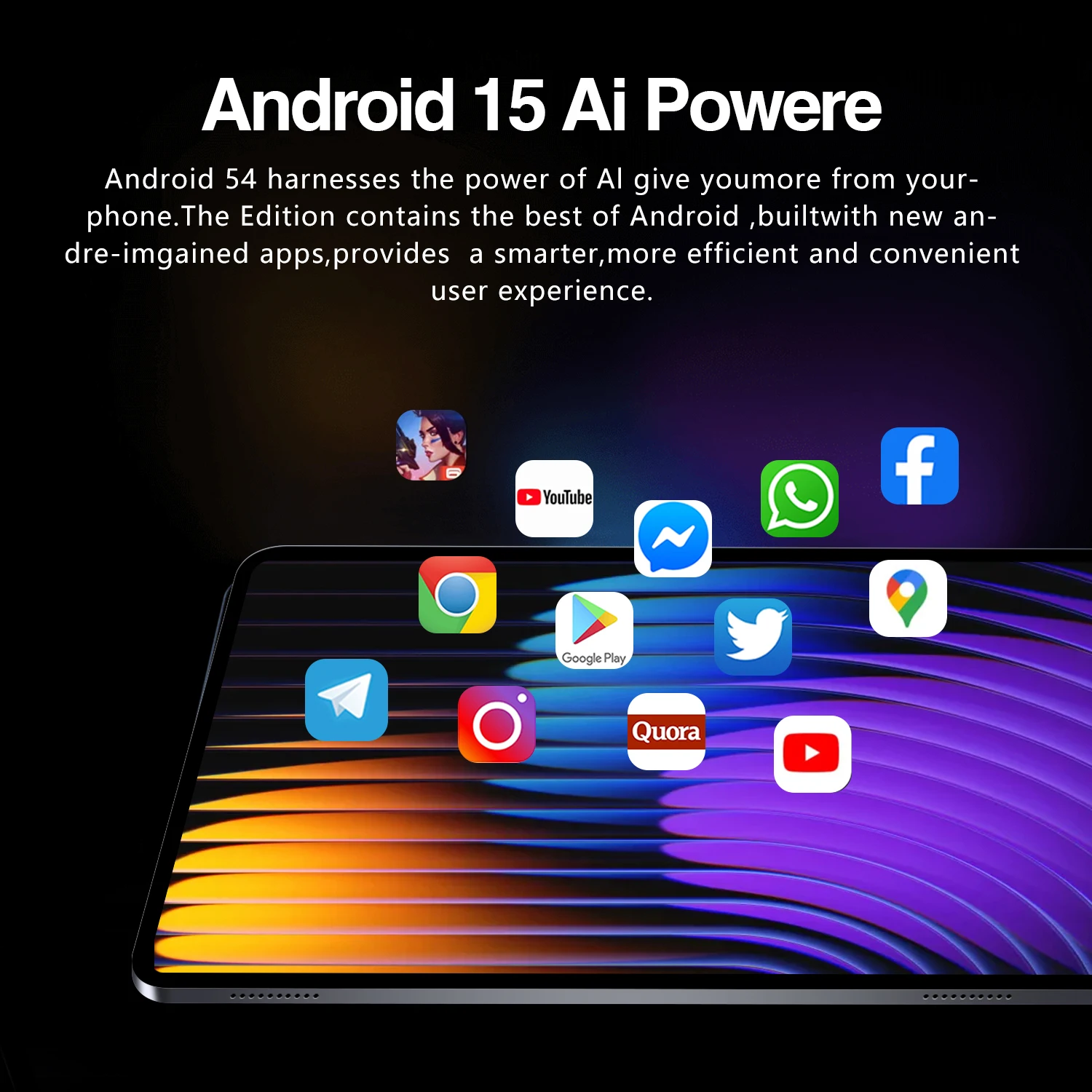 2026 Pad 7 Ultra Pro Tablet PC Snapdragon 8 gen3 Android 15 22GB+2TB 5G Dual SIM 10 Core 20000mAh 5G WiFi WPS Original 7Ultra view 5