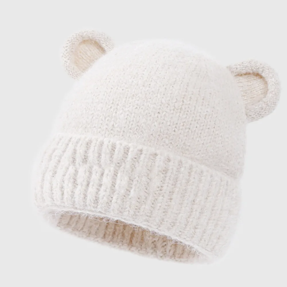 

High-quality Felt Hat High-end Knitted Hat Cute Versatile Make Face Smaller Autumn Winter Warm Hat Warm Earmuff Hat Holiday Gift