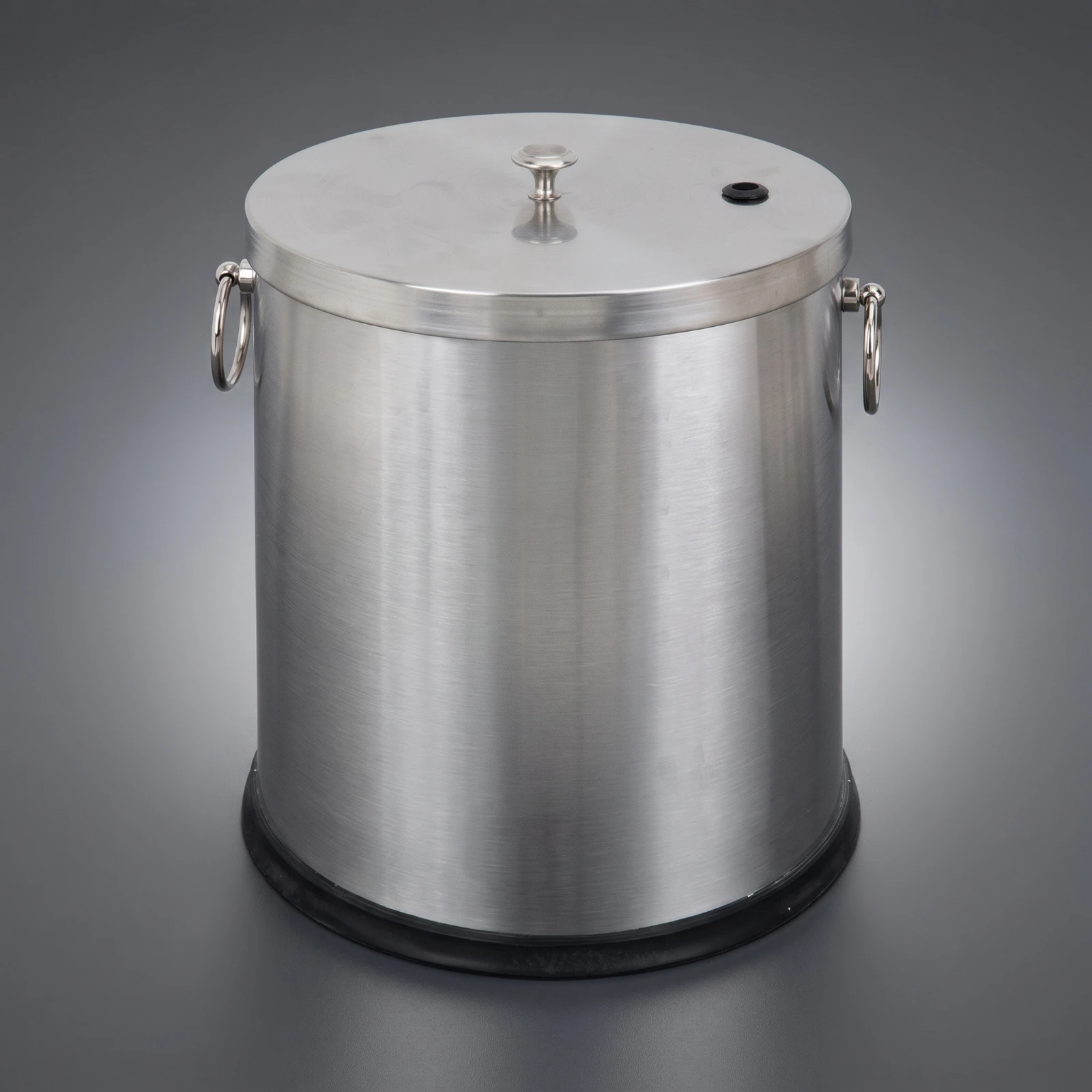 Picture 4: Tea Waste Container Stainless Steel Tea Drain Container Cylindrical for Hosts