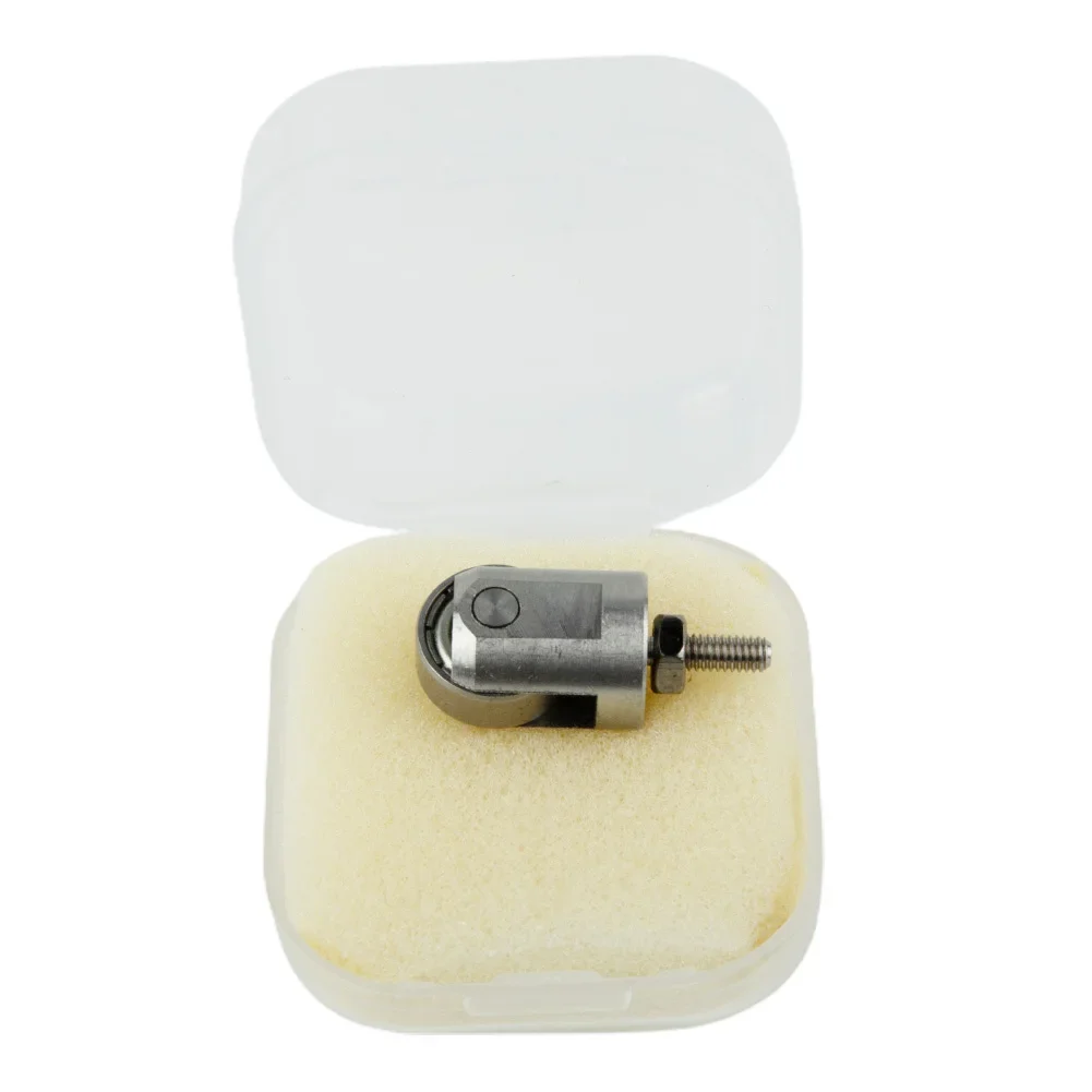 Reliable Dial Indicator Point Roller Measuring Head, Smooth and Adjustable Orientation, Prevents Probe Scratches