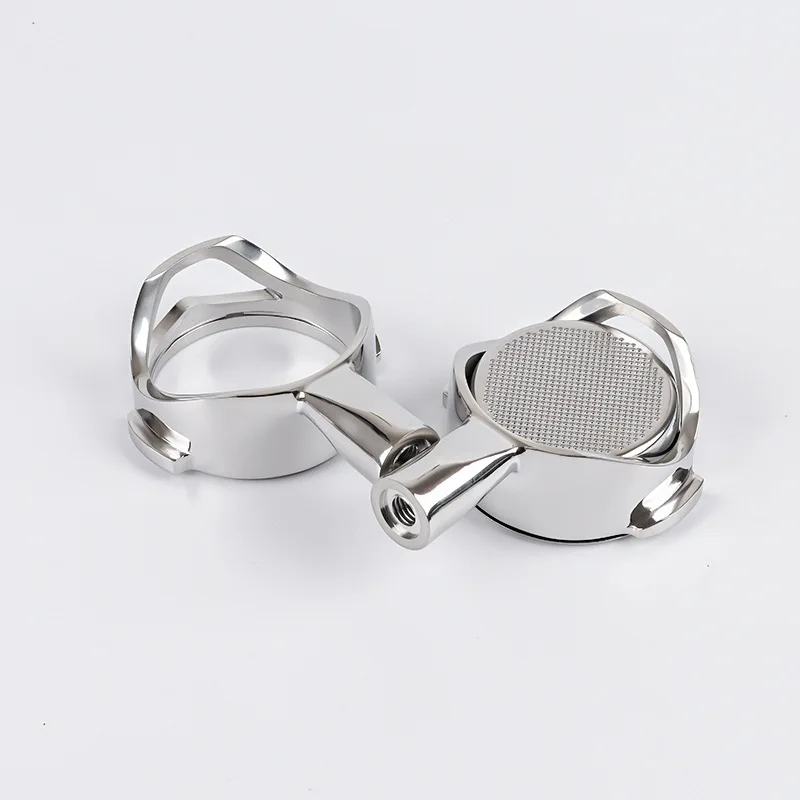 Coffee Bottomless Hollow Handle for Rocket/Pegasus Accessories 304 Stainless Steel Single Handle Head 58MM