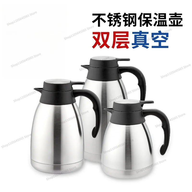 For Insulated Hot Water Kettle Stainless Steel Double-layer Vacuum Insulation 1 Liter 1.5 Liters 2 Liters