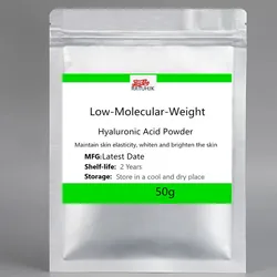 Hot Sale Low-molecular-weight Hyaluronic Acid Powder Maintain skin elasticity, whiten and brighten the skin