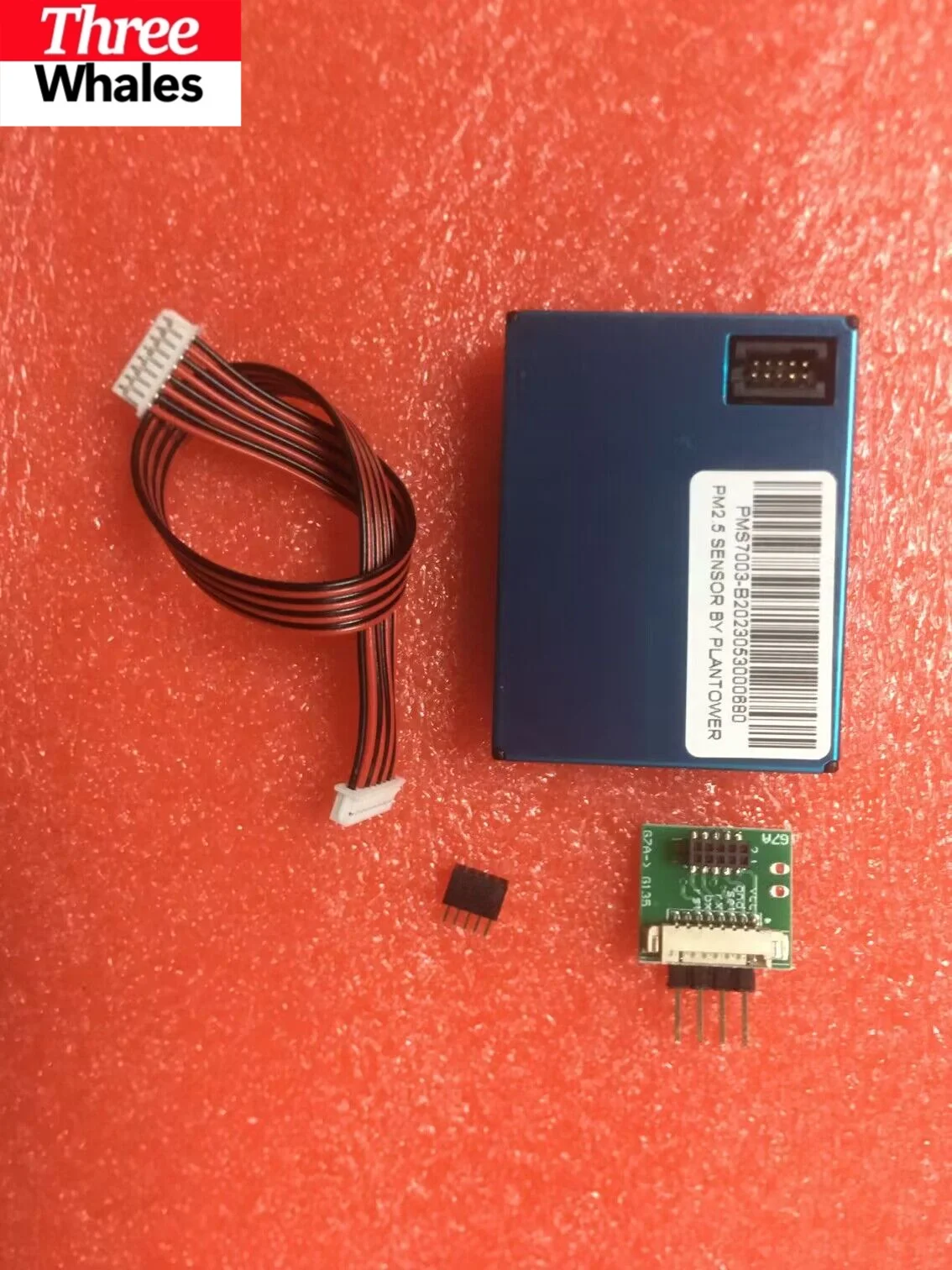 1PCS PMS7003MI /PMS7003/PMS7003M Laser PM2.5 dust sensor G7 ultra-thin profile sensor with transfer plate and wires