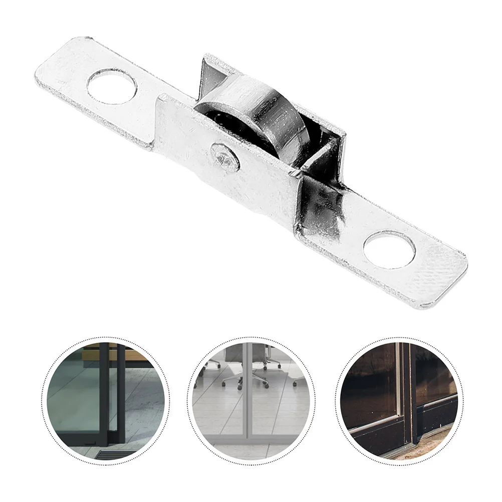 

20Pcs Sliding Door Rollers Heavy Duty Metal Pulley Smooth Silent Window Cabinet Replacement Track Pulley Roller