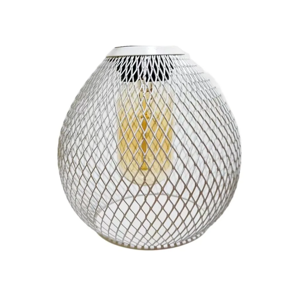 Iron Pendant Lamp Shade Hollow Out Mesh Ball Lamp Covers Exquisite Classic Chandelier Lampshade Shell Hot Pot Shop