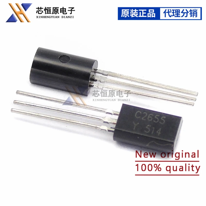 Transistor direto da tomada da baixa potência, 2SC2655, C2655, TO-92L, 20 PCes pelo lote