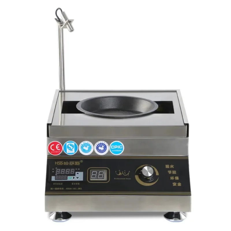 Desktop Multifunctional Teppanyaki Equipment Commercial Induction Cooker High Power Induction Cooker