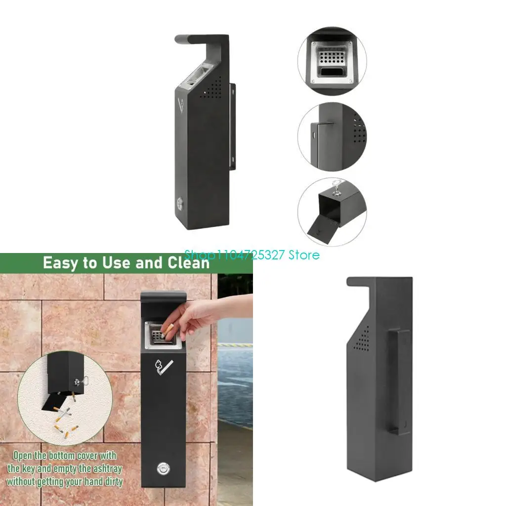 

Металлическая настенная подвеска D8KF для мусора, наружного коммерческого использования, устойчивая к коррозии, скрытая крышки