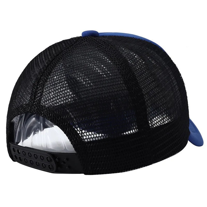 2023 New Designer 5 Panel Trucker Hat for Big Head Snapback Cap Unsiex Adjustable Mesh Baseball Caps for Women Men Bonnet B2735