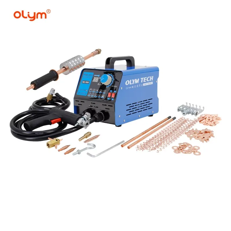 Car Dent Puller Spot Welder 9000A 50 Gears Digital Pulse Induction Welding Machine Auto Body Steel Sheet Metal Repair Tool Kit