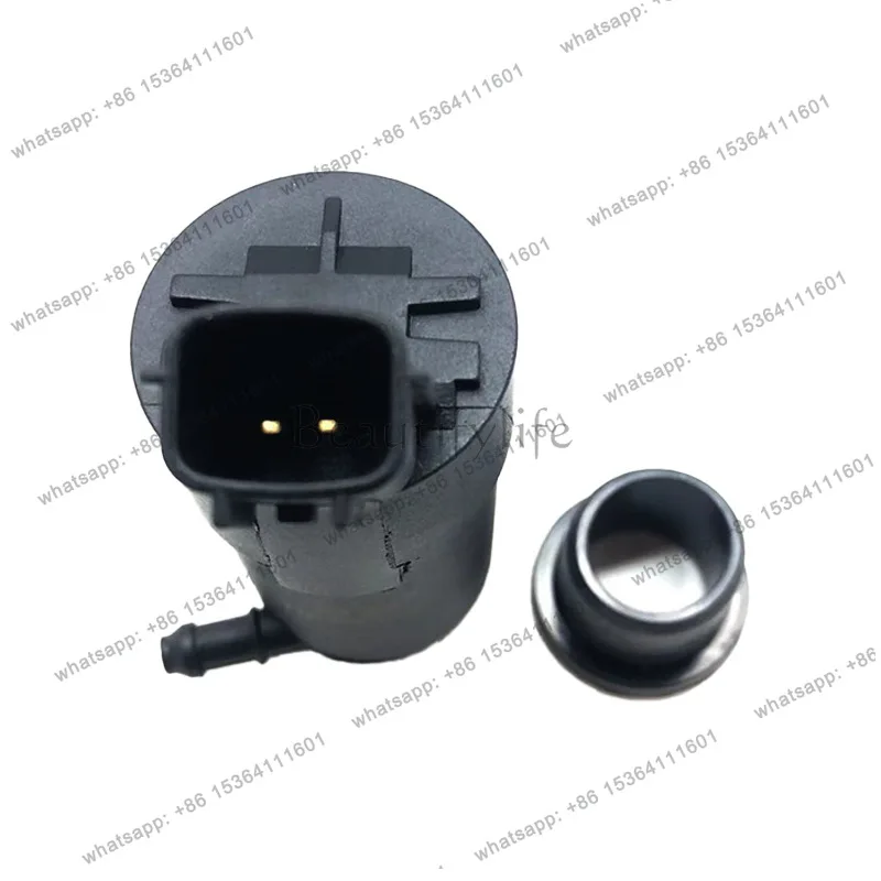 FOOL Windshield Washer Pump LZ-307E Thin Inlet Fits Great Wall Ora Good Cat