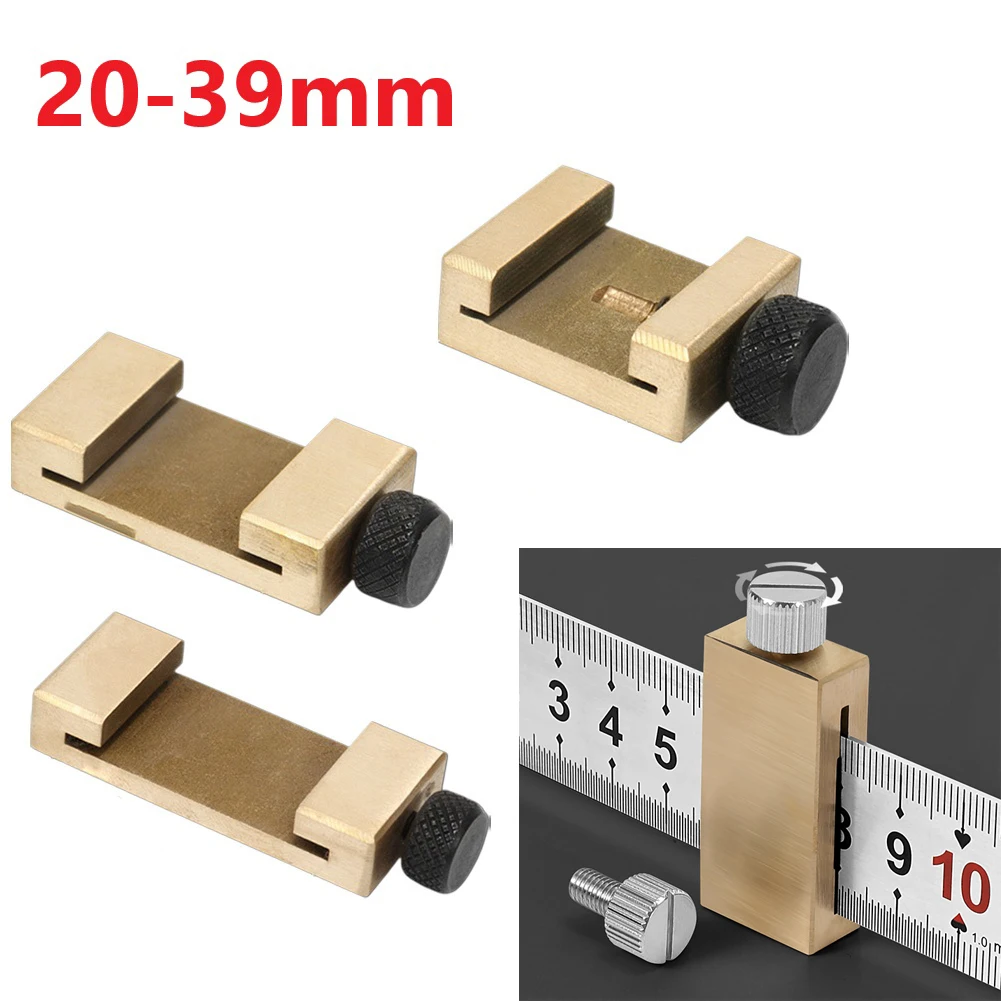 

Multi-size Ruler Locator Construction Angles Line Marker 29mm Positioning Limit Block Lightweight Carbon Steel