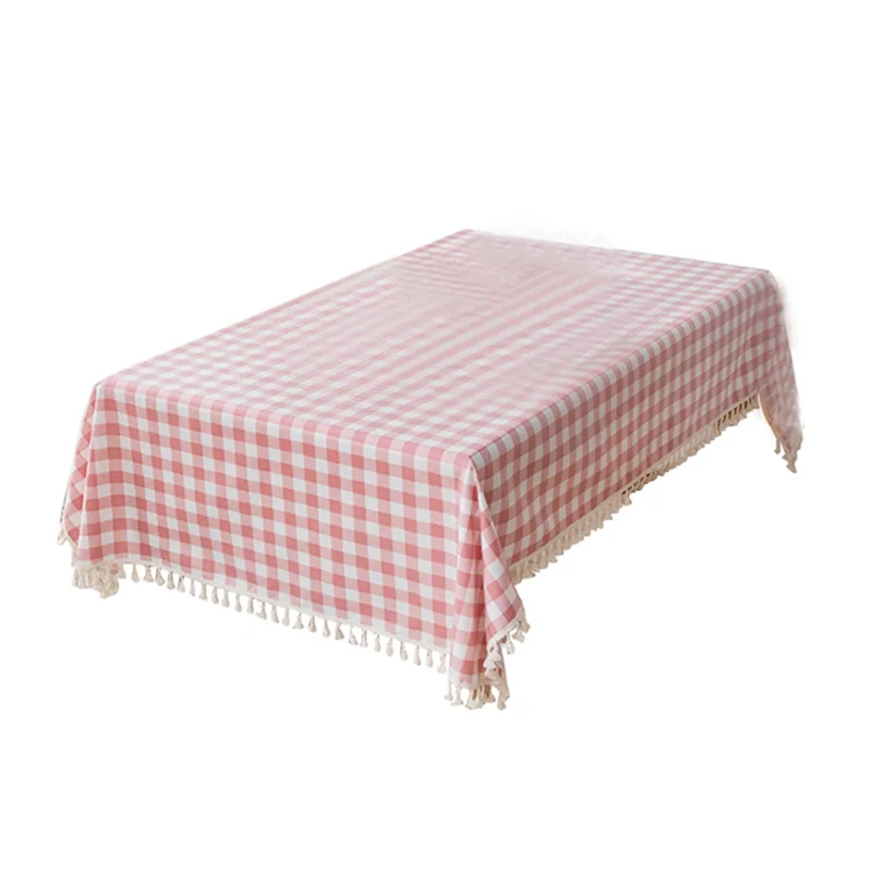 

FAAJ-1 Piece Pink Girly Tablecloth Tablecloth Coffee Wedding Decoration Tablecloth Cute (140X180cm)