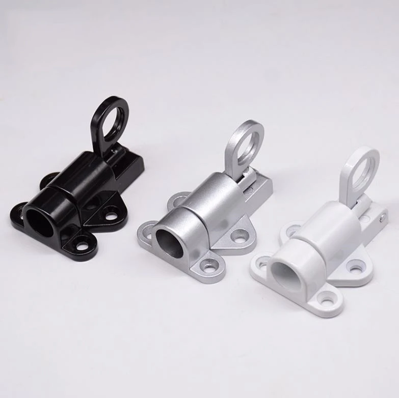 

Кольцо для оконных ворот из алюминиевого сплава, пружинная нагрузка, безопасность, автоматические дверные болты, защелки, замок с винтами, мебельная фурнитура ni163