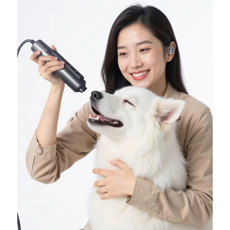 

Portable Handheld Pet Grooming Hair Dryer with Smart Temperature Control High Velocity Pet Force Dryer Hair Dryer for Dogs Cats