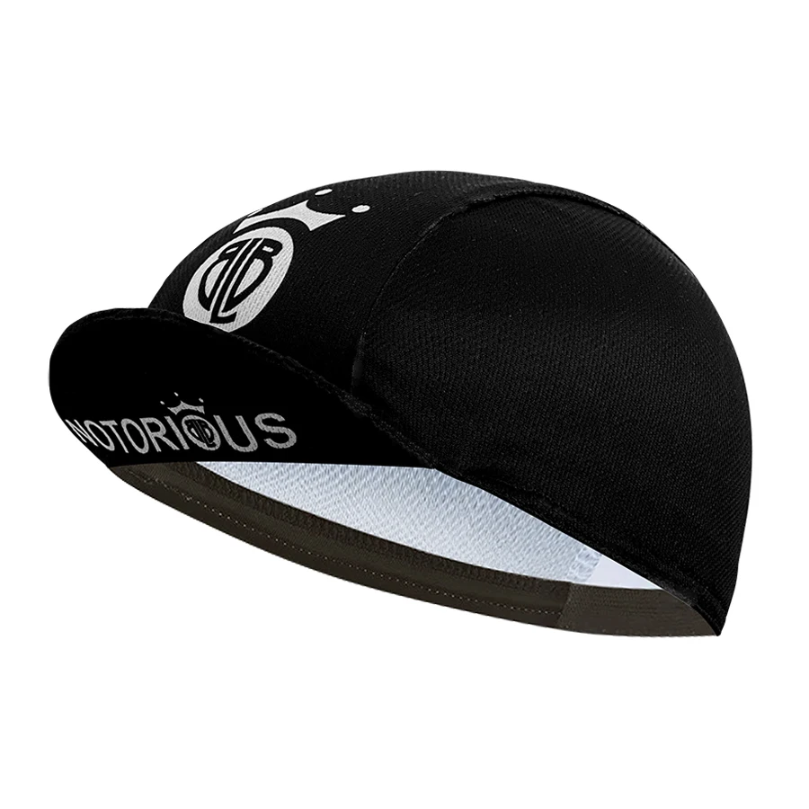 New cycling cap, polyester sweat absorbent, pop, neutral, dark graffiti