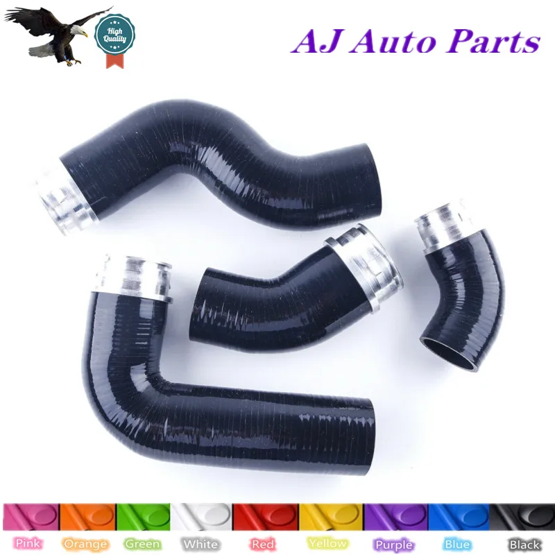 

Silicone Intercooler Turbo Boost Hose Kit FOR VW Golf MK5 MKV FSI GTI MK5 Audi A3 8P 2.0T（4-PLY Hose ）