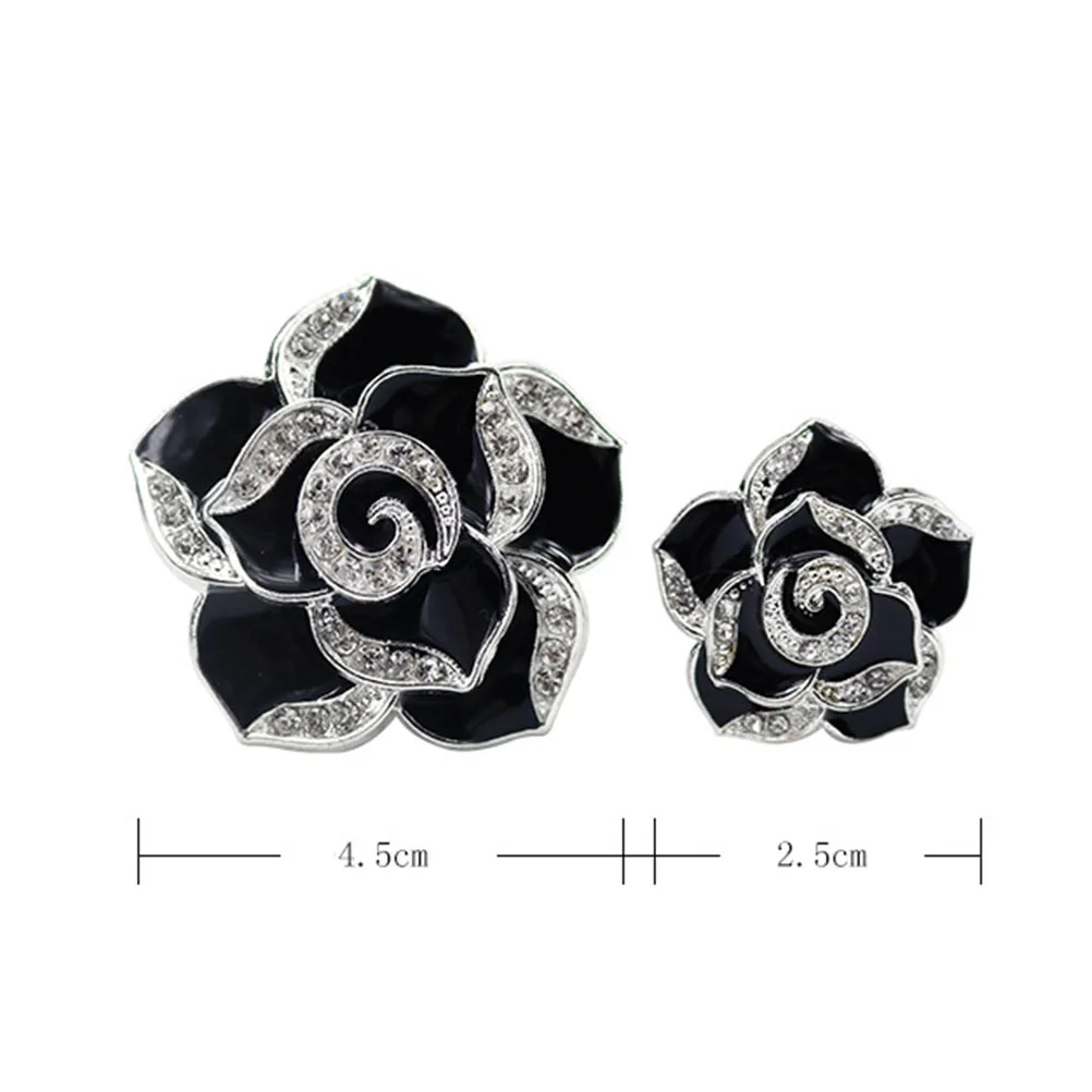

Cute Rhinestone Car Air Freshener Flower Decorations Vent Clip Air Vent Decoration Relief Perfume Holder