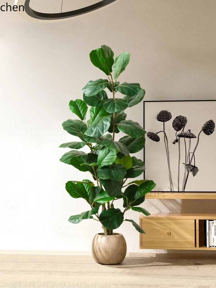 L20- Artificial Green Plant Living Room Decoration Large Bionic Potted Plant Indoor Bonsai Ornament