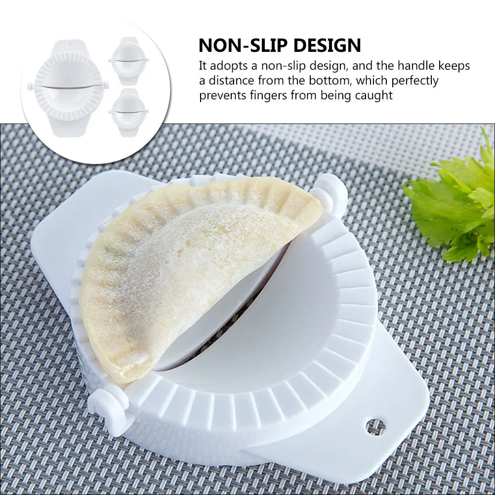 

Manual Dumpling Maker Compact Reusable Presser for Easy DIY Dumpling Skin Mould Home Kitchen Gadget Tool Portable Dough Press