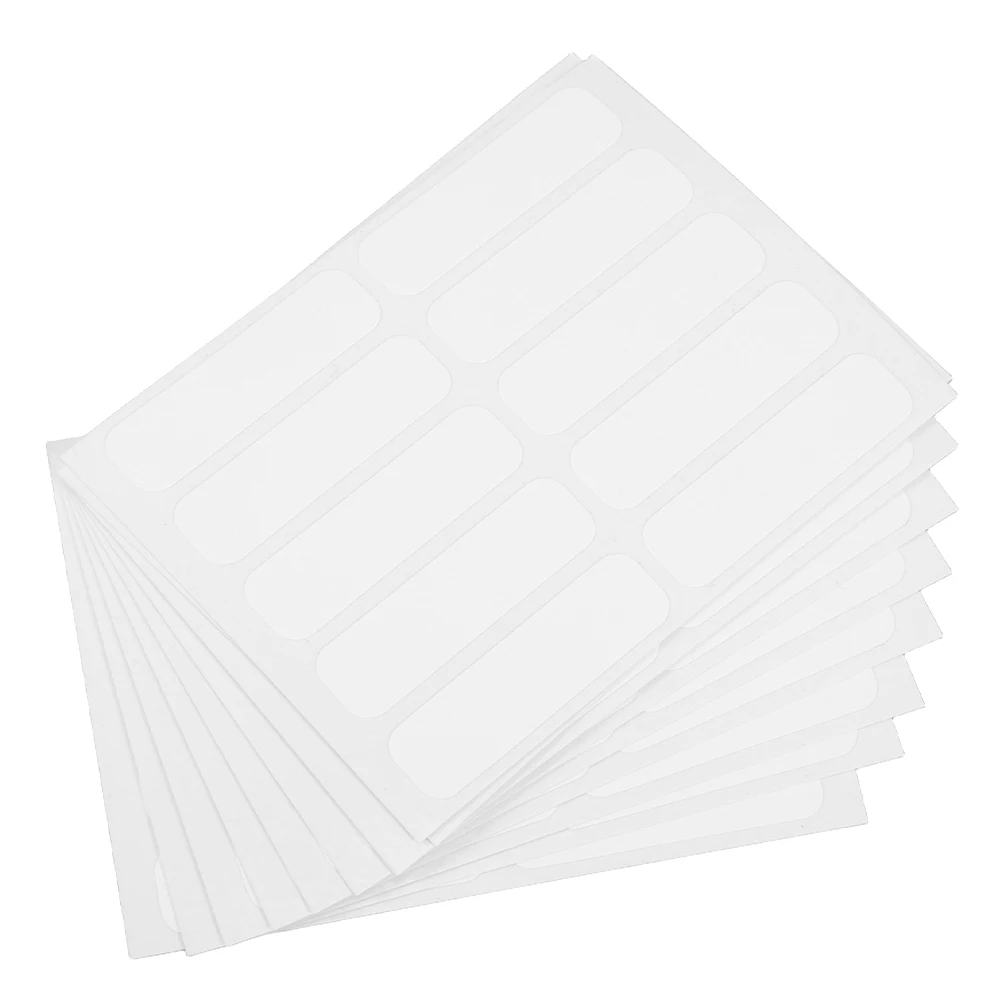 

Cloth Label Sticker Fabric Tags Waterproof Selfadhesive Marker Blank Name Labels Clothes Washable Reusable School