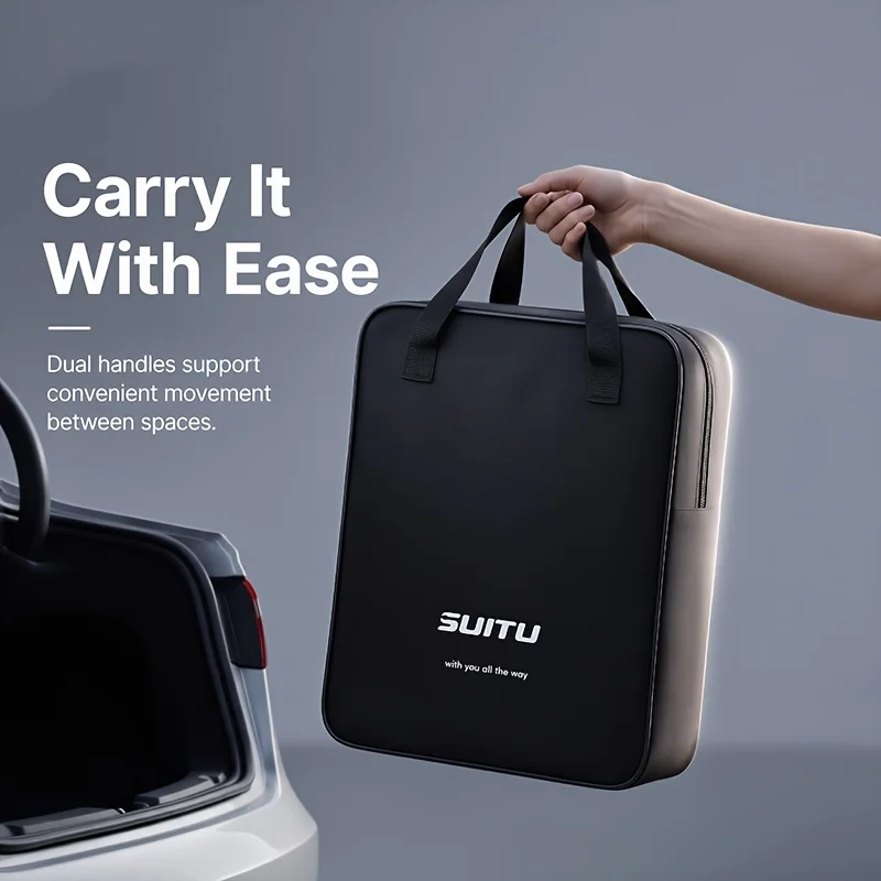 2/1 Piece Set of Car Air Pump Storage Bag, Wear-Resistant and Scratch-Resistant, Strong Load-Bearing Capacity, Suitable for Outdoor Repairs, Home Travel, Etc. Can Be Used to Store Car Accessories, Digital Products, and