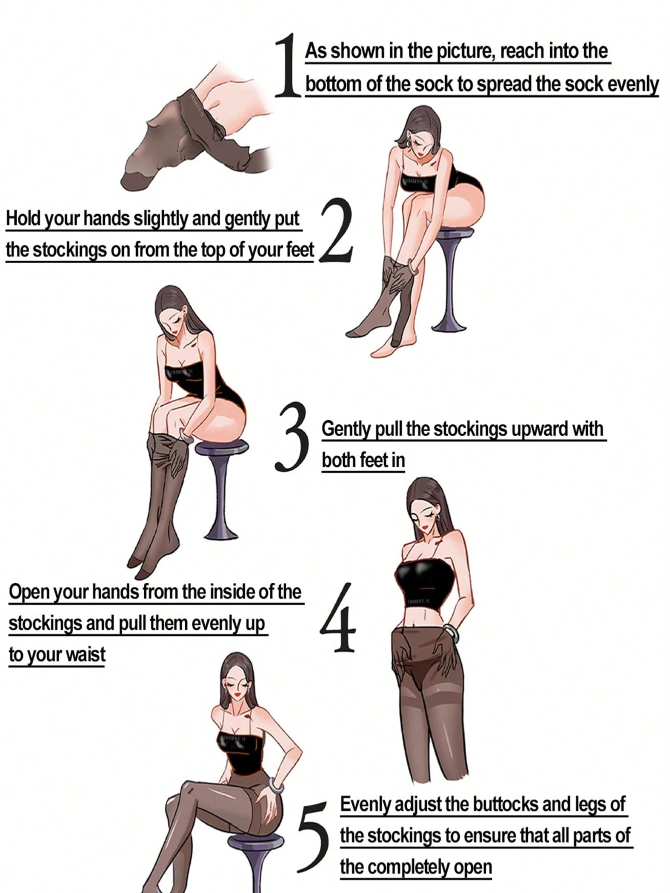 1 pc Maternity Solid Black Footed Sheer Nylon Tights | Belly-Support Minimalist Pantyhose for Spring & Autumn Transition