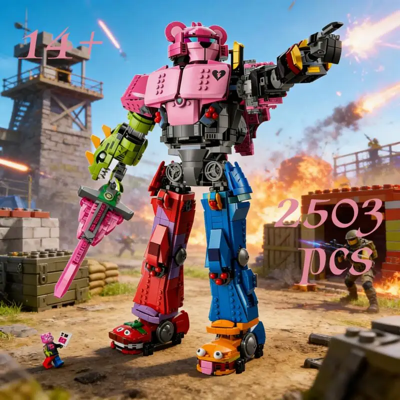 

В НАЛИЧИИ: Конструктор MOC Модель 77078 «Вождь команды мехов», 2503 детали, игрушки-украшения для детей и взрослых, подарки на день рождения и Рождество