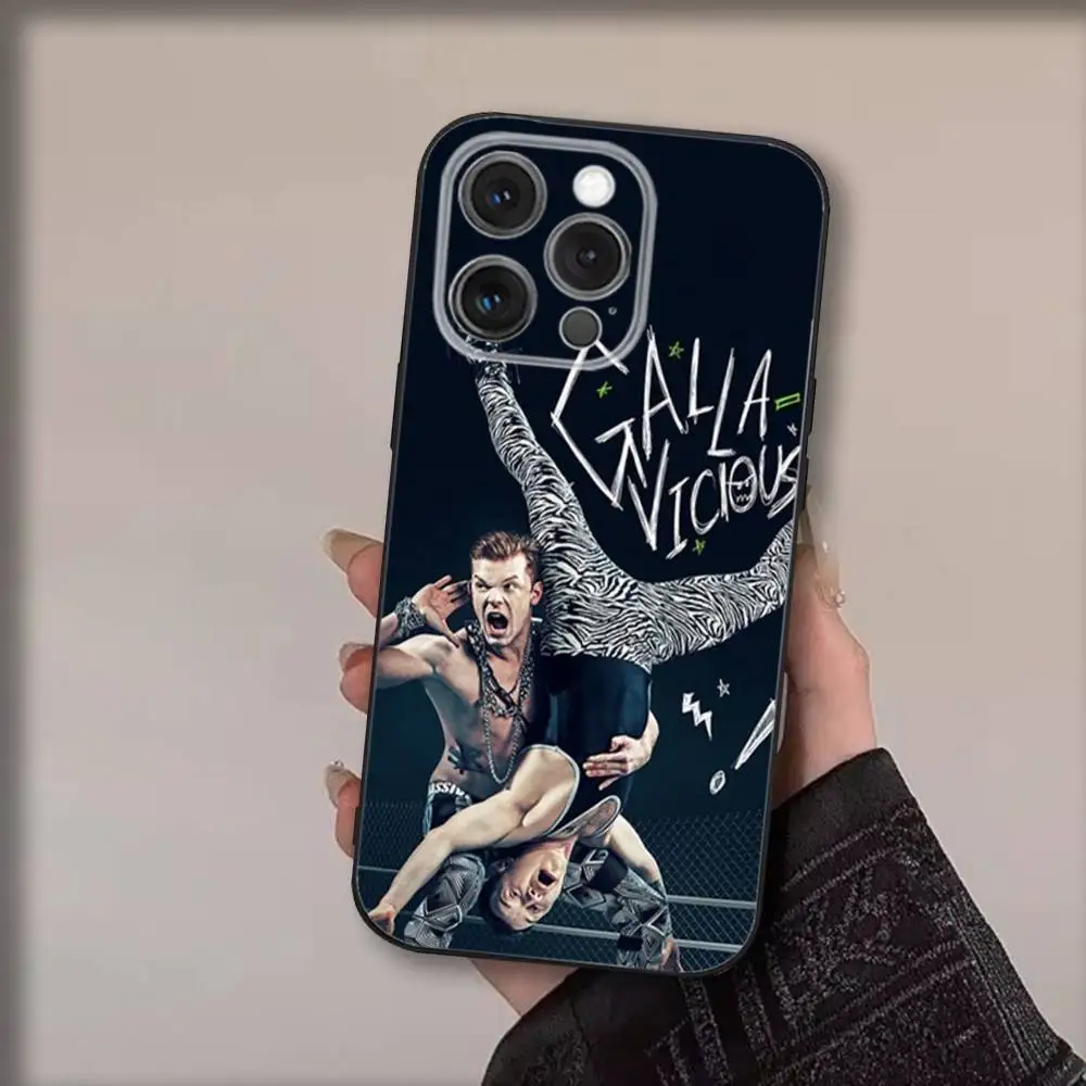 حافظة هاتف C-Cameron Monaghans لهاتف iPhone16,15,14,13,12,11,Pro,Max,Plus,X,XS,SE4,E,Mini,Soft Black Case