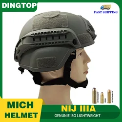 In Stock Genuine NIJ IIIA  Low Cut BOA CAM FIT Dial EPIC Liner MICH Helmet Bulletproof For Army Combat Police Military