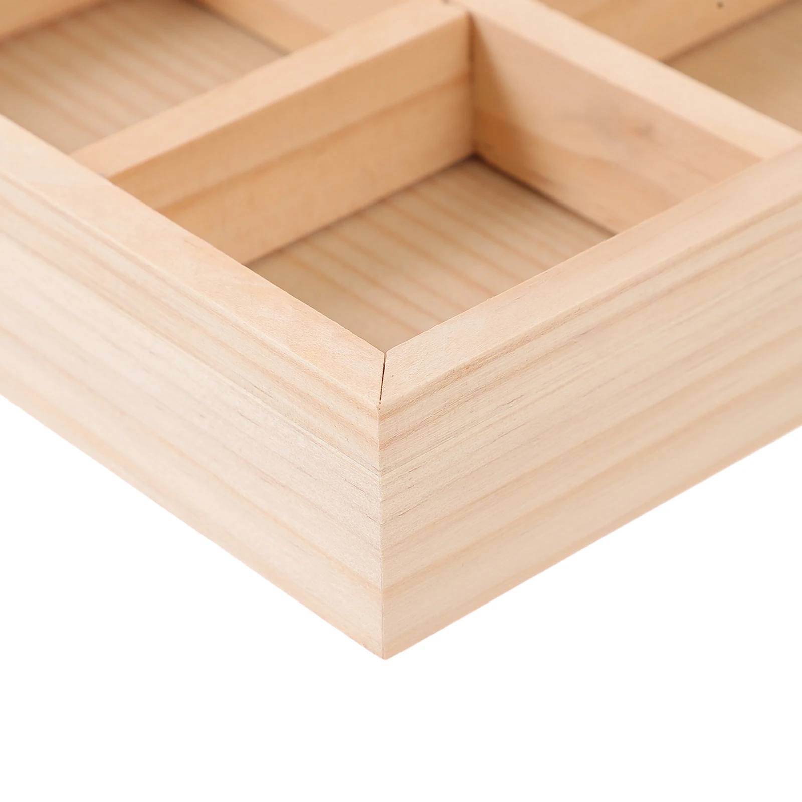 

Tray Pine Wood Jewelry Storage Desktop Rings for Trays Accessory Trinket Display