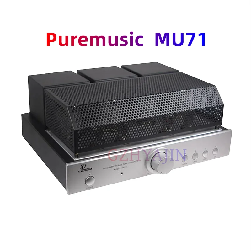 Puremusic MU71 bile power amplifier EL34 push-pull power amplifier true bile balanced input cost-effective bile machine