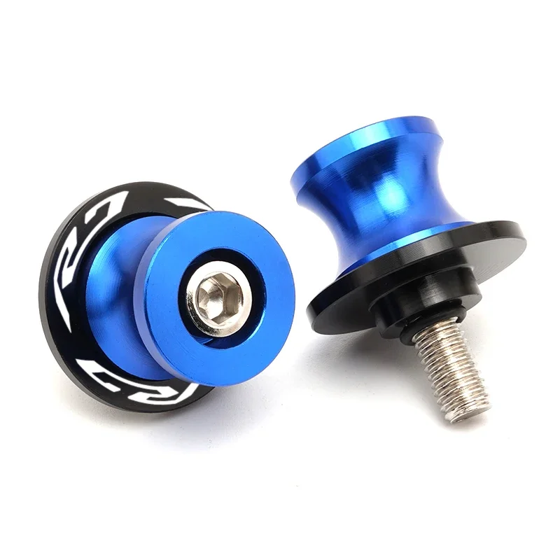لياماها R7 2025 Yzfr7 Yzf R7 2021-2024 2025 دراجة نارية الملحقات 6 مللي متر العجلات الخلفية Swingarm بكرات المنزلق المسمار حامل Yzf R7