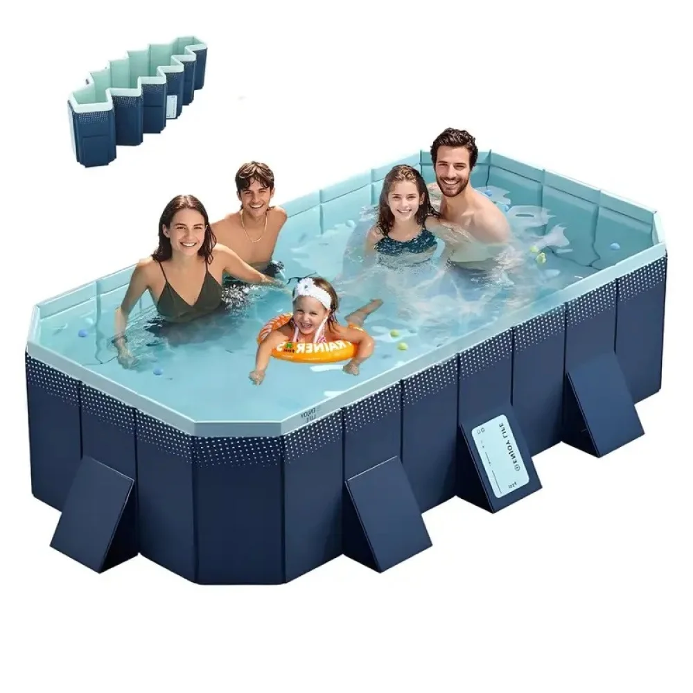 

1.8m PVC Portable folding pool (not inflatable) bathes and cools in summer, suitable for outdoor patio beach garden Outdoor Water Party