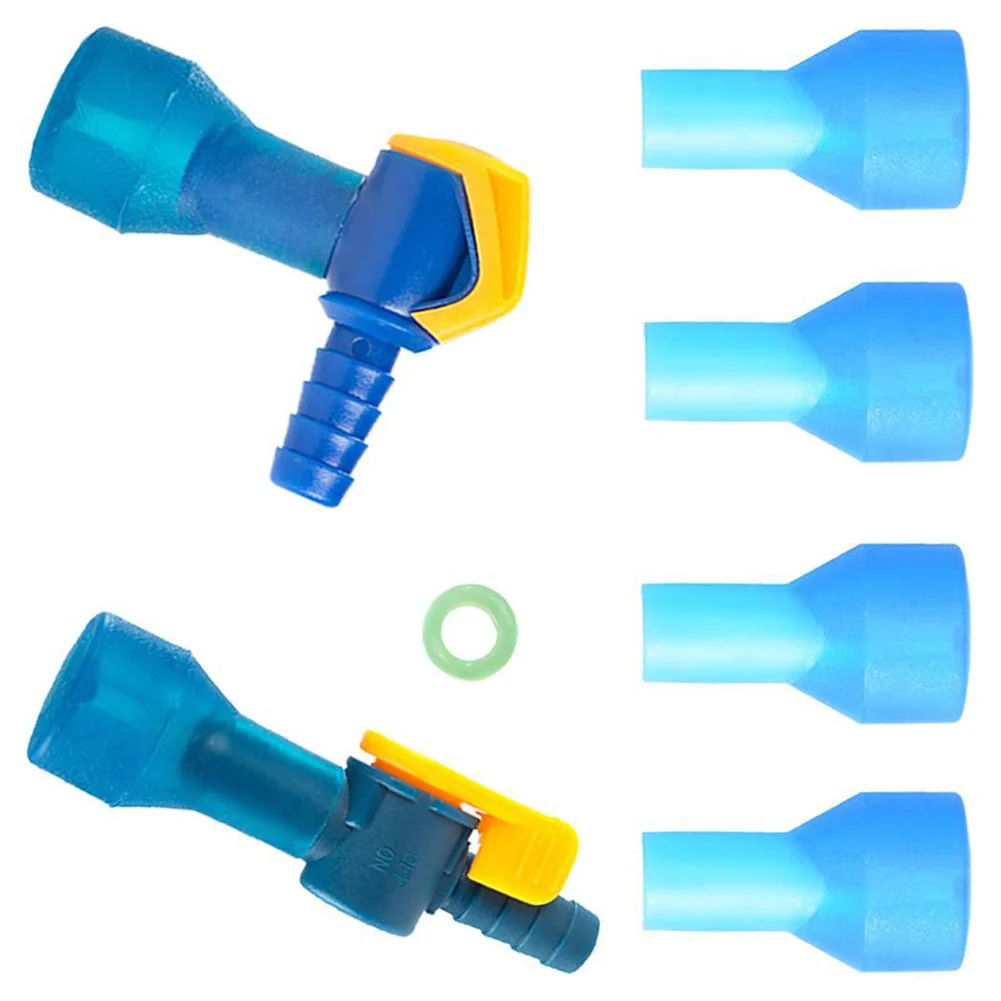 Outdoor Hydration Bite Valve Kit Plastic Construction Silicone Material Compatible With Bladders Hydration Management