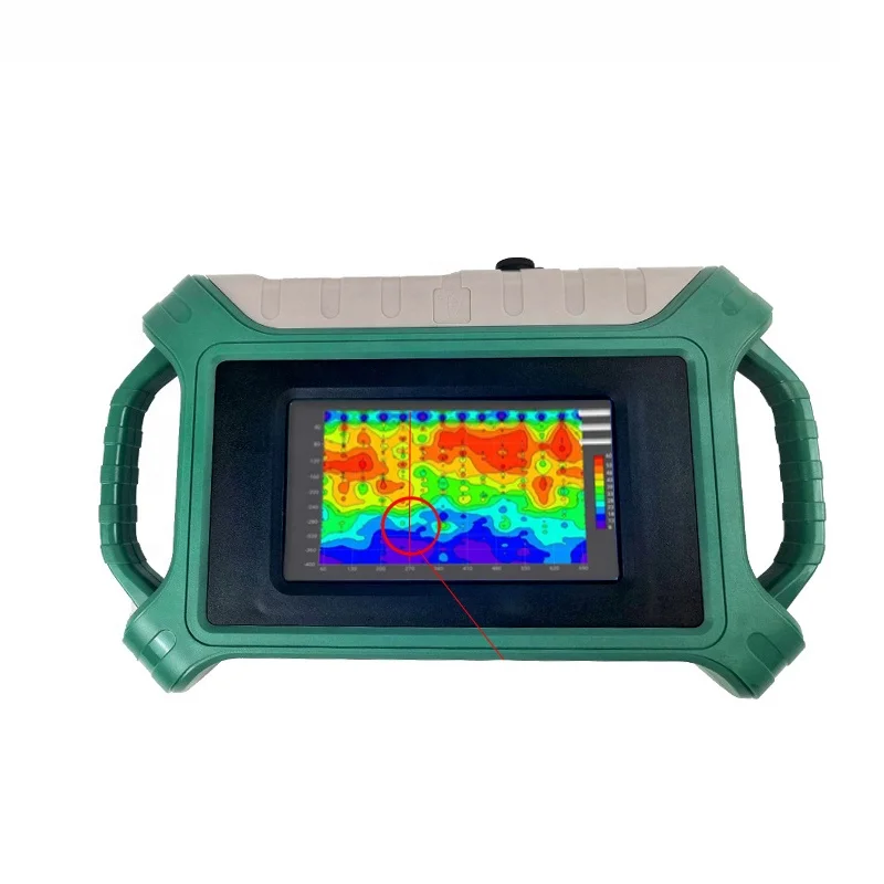 ADMT-600S-X LCD Screen Display Water Detector for 600m Finding Water Mobile Phone Protable,rod CN;LIA 11kg ADMT