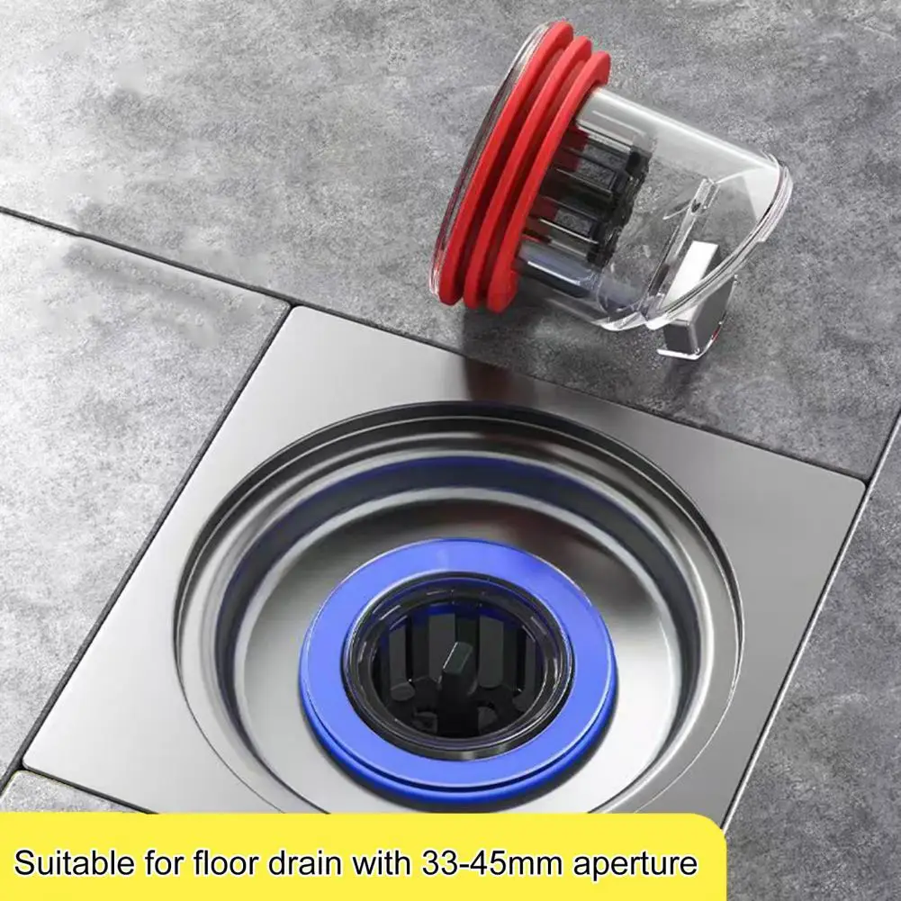 Odor Proof Floor Drain Anti-overflow One Way Valve Seal Sewer Drain Cover Bathroom Drain Core for Backflow Prevention