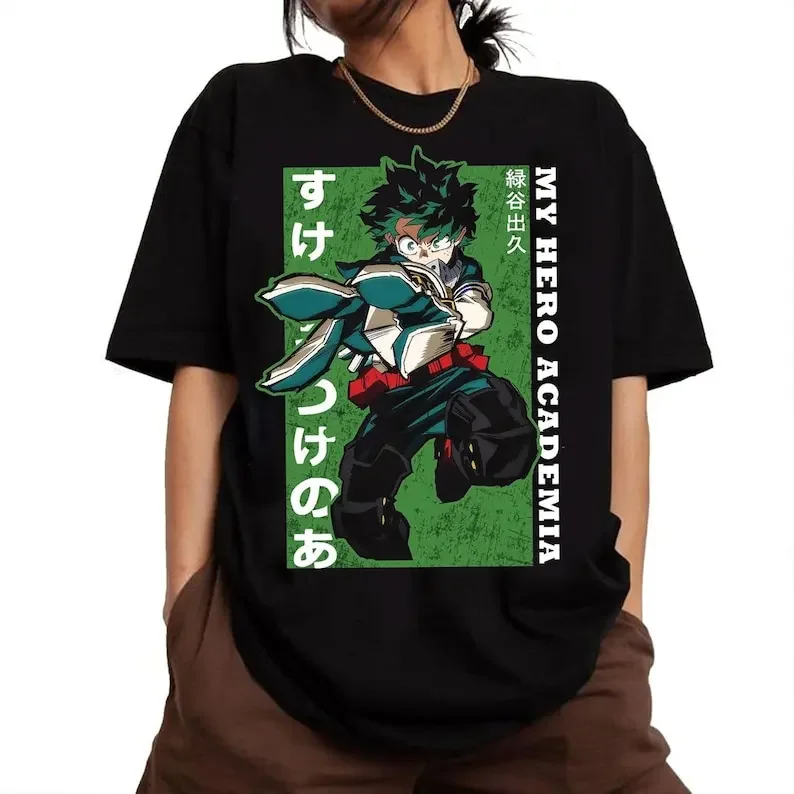 Anime Vintage Deku Shirt, Anime Lover Shirt