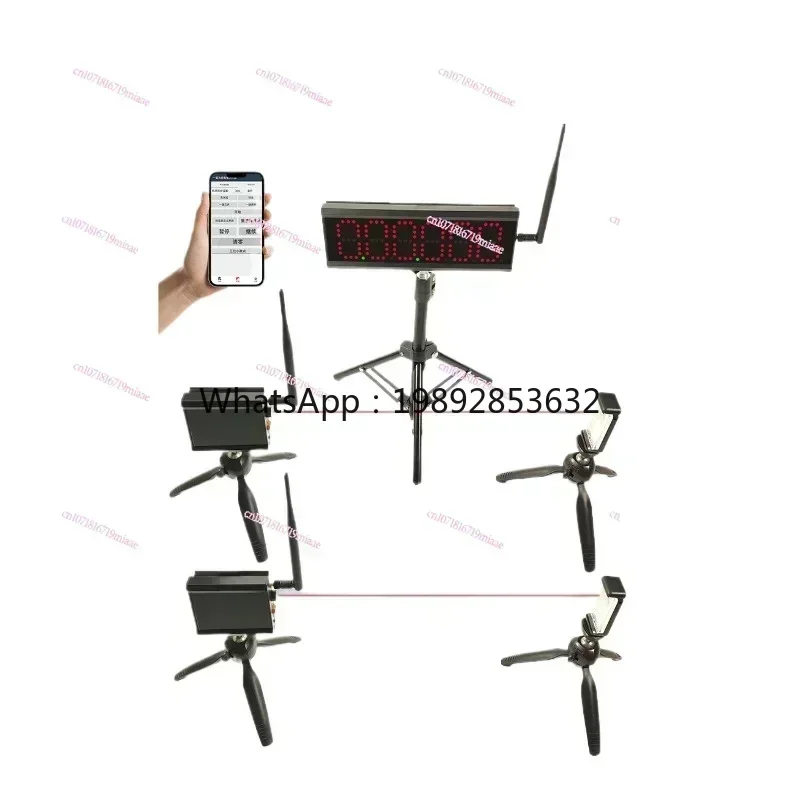 Infrared Laser Timer Track and Field Roller Skating Racing Competition Jincana Sprint Test Automatic Induction